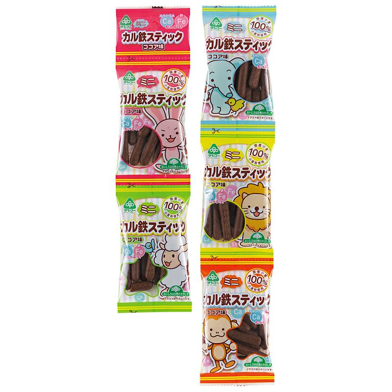 （５連） ミニカル鉄スティック ココア味 10.5g×5