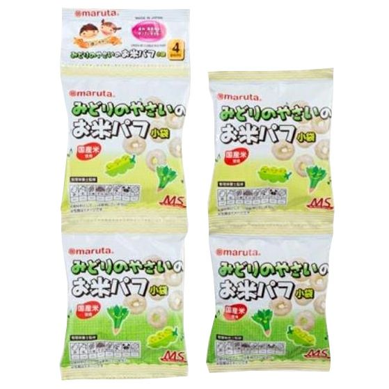 MSシリーズ みどりのやさいのお米パフ 7g×4袋