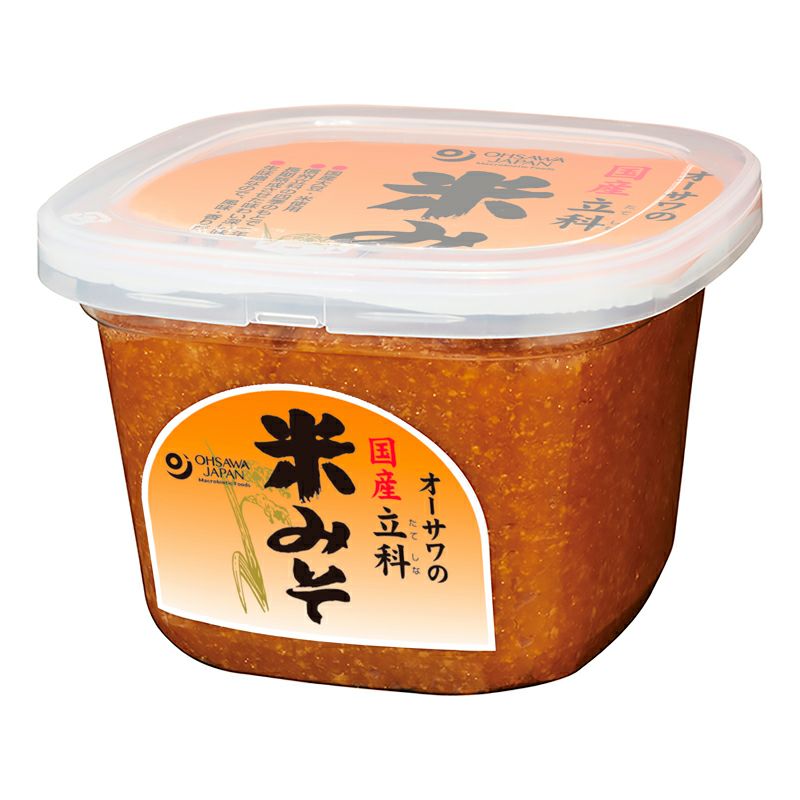 No.9279 オーサワの国産立科米みそ 650g