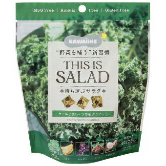 THIS IS SALAD ケールとフルーツの板グラノーラ 80g